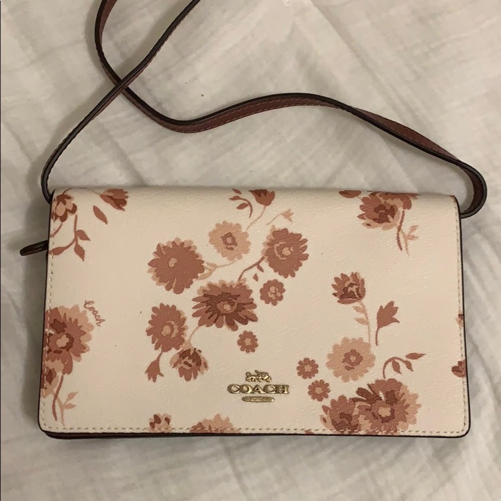 Coach Floral Crossbody Purse